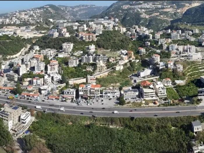 Aerial view of Nahr Ibrahim